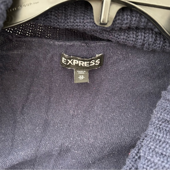 Express Cowl Neck Sweater Top - Picture 9 of 10